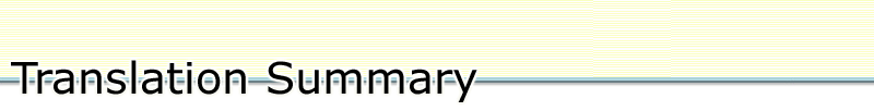 Translation Summary
